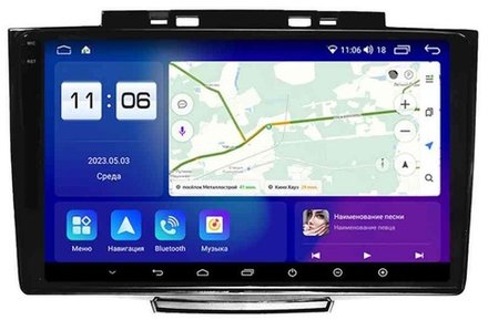 Магнитола для Haval H5, DW Hower / Great Wall Hover H3, H5 (прямоугольные воздуховоды) - Parafar PF602RN2K на Android 13, QLED+2K, ТОП процессор, 4Гб+32Гб, CarPlay, 4G SIM-слот