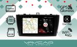 Магнитола для Toyota Avensis 2009-2013 - Vaycar VA77-1224 на Android 13, Быстрая, 4G SIM-слот