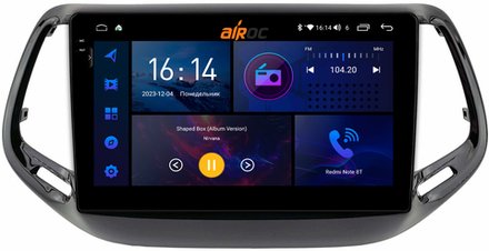 Магнитола для Jeep Compass 2016+ - AIROC 2K RI-2204 Android 12, QLed+2K, ТОП процессор, 8/128Гб, CarPlay, SIM-слот
