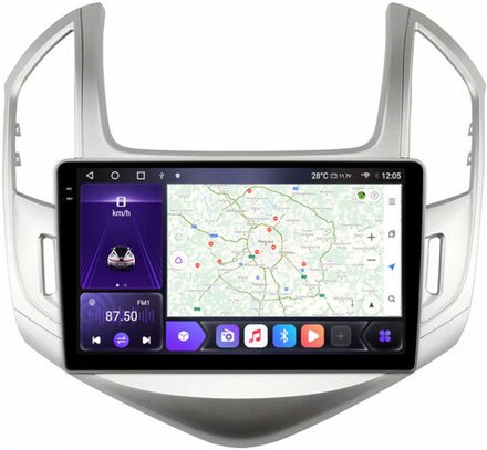 Магнитола для Chevrolet Cruze 2012-2015 - Kuberg OL-9292 QLed+2K, Android 12, TS10,  CarPlay, 4G SIM-слот
