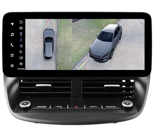 Магнитола для Ford Kuga 2 2013-2019 - Teyes LUX ONE 360 монитор 12.3" 2K QLED на Android 10, Быстрая, CarPlay, 4G SIM-слот, 4 камеры в комплекте