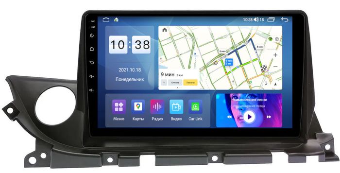 Магнитола для Mazda 6 2019+ - Parafar PF015LUX2UHD на Android 13, Быстрая, QLED, CarPlay, 4G SIM-слот