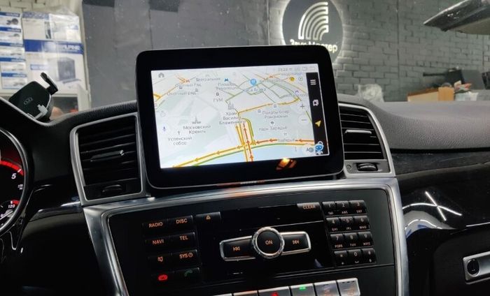 Магнитола для Mercedes-Benz ML W166, GL X166, 2011-2015 NTG 4/4.5 - Kuberg MKD-M8401 на Android 13, 4G SIM-слот, CarPlay