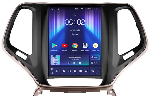 Магнитола для Jeep Cherokee 2014-2023 - Teyes TPRO 2 монитор 9.7" QLED в стиле "Тесла" на Android 10, TS10, 4G SIM-слот