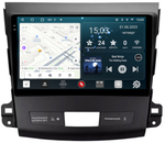 Магнитола для Mitsubishi Outlander XL, Peugeot 4007, Citroen C-Crosser - RedPower 056 Android 10, QLED+2K, ТОП процессор, 6Гб+128Гб, CarPlay, SIM-слот