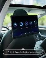 Монитор на подголовник - ERGO ER14AN с сенсорным экраном 14” (IPS 1920х1080, Android, 4G) черный