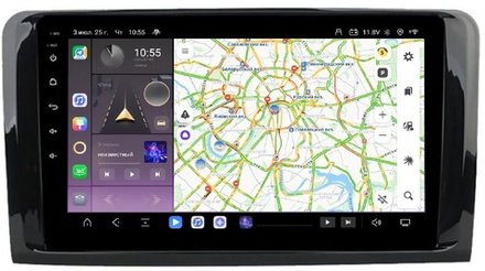 Магнитола для Mercedes-Benz GL (X164), ML (W164) 2005-2012 - Kuberg OL-9950 QLed, Android 13, TS20, CarPlay, SIM-слот