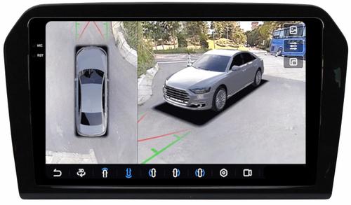 Магнитола для Jetta VA3 2019+ - FarCar BX9-360-9512-VA3 монитор 9.5" 2K QLED на Android 13, 6Гб+128Гб, CarPlay, 4G SIM-слот, 4 камеры в комплекте