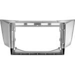Комплект рамки с разъёмами 9" Toyota Harrier 2003-2013, Lexus RX300 2003-2009 монохром вниз)