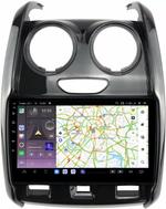Магнитола для Renault Duster 2015-2020, Lada Largus 2021+ - Kuberg QLed, Android 13, Быстрейшая, CarPlay, SIM-слот