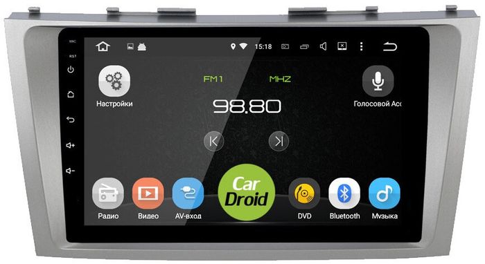 Магнитола для Toyota Camry 2006-2011 - Airok RM-1108 Android 12, SIM-слот