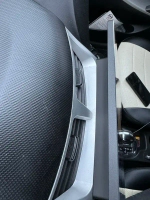 Магнитола для Hyundai Solaris 1 2010-2016 (рамка серебро) - Teyes CC3-2K монитор 13", QLED+2K, Android 10, ТОП процессор, 4G SIM-слот, CarPlay