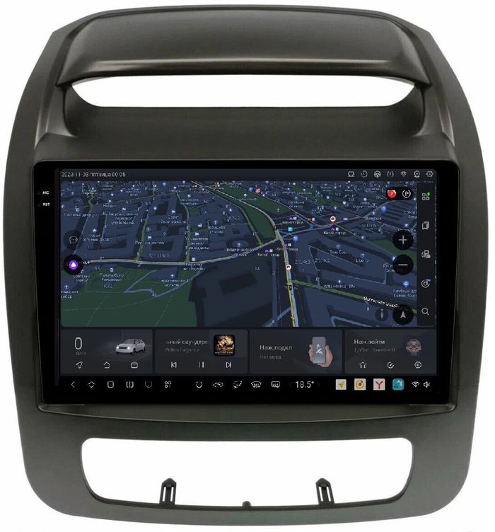 Магнитола для KIA Sorento 2 XM 2012-2020 c экраном климата снизу - Kuberg OL-9794-1 QLed+2K, Android 13, UIS7870 (DUDU7), CarPlay, SIM-слот