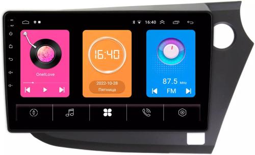 Магнитола для Honda Insight 2 2009-2014 (правый руль) -  GT9-304 на Android 10, 2ГБ-16ГБ