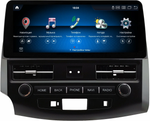 Магнитола для Mitsubishi Outlander 2 XL 2005-2012, Peugeot 4007, Citroen C-Crosser - Kuberg монитор 12.3" в стиле BMW на Android 13, Быстрая, CarPlay, 4G SIM-слот