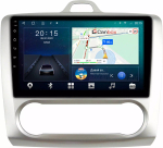 Магнитола для Ford Focus 2 2004-2011 (климат) - CanBox 9060 Android 10, 8-ядер, SIM-слот