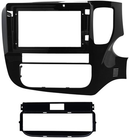 Магнитола для Mitsubishi Outlander 3 2012-2021 (правый руль) - Teyes LUX ONE 360 монитор 12.3" 2K QLED на Android 10, 6Гб+128Гб, CarPlay, 4G SIM-слот, 4 камеры в комплекте