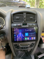 Магнитола для Hyundai Santa Fe 2000-2013 - Canbox 9-223 Qled, Android 10, ТОП процессор, SIM-слот