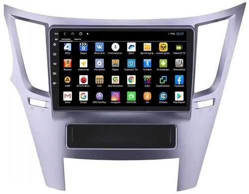 Магнитола для Subaru Legacy, Outback 2009-2015 (левый руль) - Parafar PF794XHD на Android 13, 8-ядер, 4Гб+64Гб, CarPlay, 4G SIM-слот