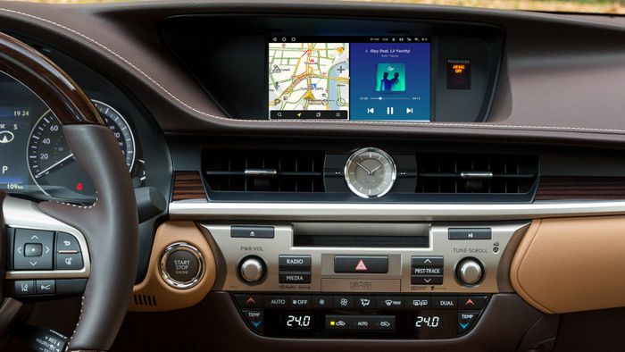 Блок мультмедиа для Lexus ES200, ES250, ES300h, ES350 2012-2018 (джойстик-мышь) - Carsys NaviBox-ES на Android 10, Carplay, 4G SIM-слот, 8/128ГБ