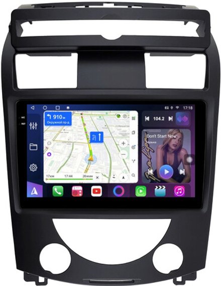 Магнитола для SsangYong Rexton 2 Y250 2007-2012 - FarCar 3271-10 монитор 10.36" QLED на Android 14, TS18, CarPlay, 4G SIM-слот