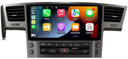 Магнитола для Lexus LX570 2007-2015 - Kuberg ZH-L1260 монитор 12.6" на Android 12, 8Гб+128Гб, CarPlay, 4G SIM-слот