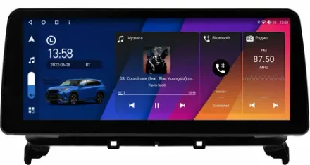 Магнитола для Mercedes-Benz CLS 2010-2014 - Canbox H-Line 2196 монитор 12.3" QLED в стиле BMW на Android 10, ТОП-процессор, CarPlay, 4G SIM-слот