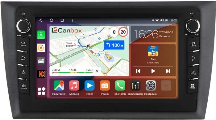Магнитола для Volkswagen Golf 6 2008-2013 - Canbox 9-2100 Android 10, Быстрая, CarPlay, 4G SIM-слот