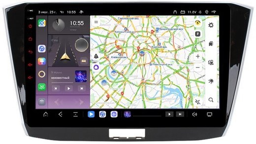 Магнитола для Volkswagen Passat 2015+ (без штатного усилителя) - Kuberg OL-1906 QLed, Android 13, TS20, CarPlay, SIM-слот