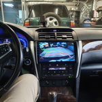 Магнитола для Toyota Camry 55 2014-2018 (рамка серебристо-черная) - FarCar DX10-7044B монитор 10.36" IPS на Android 13, 4+64Гб, CarPlay