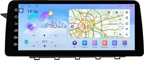 Магнитола для Mercedes Benz GLK X204 2008-2012 NTG 4.0 (рамка LUX) - FarCar монитор 12.3" 2K QLED на Android 14, TS10, CarPlay, 4G SIM-слот