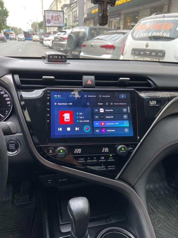 Магнитола для Toyota Camry 70 2017-2020 (без JBL) - ZX486R10-7862 Android 10, ТОП процессор, SIM-слот