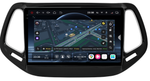 Магнитола для Jeep Compass 2016+ - Redpower 85315 PRO/PROmax ТОП звук, 2K QLED, Android 14, Быстрейшая, CarPlay, 4G SIM-слот