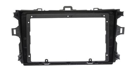 Комплект рамки с разъёмами 9" Toyota Corolla Axio, Fielder 2006-2013 (антрацит) MFB дисплея