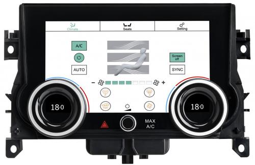 Сенсорная панель климата Range Rover Evoque 2011-2018 - Kuberg ZF-2008 с 7" экраном LCD/ЖК