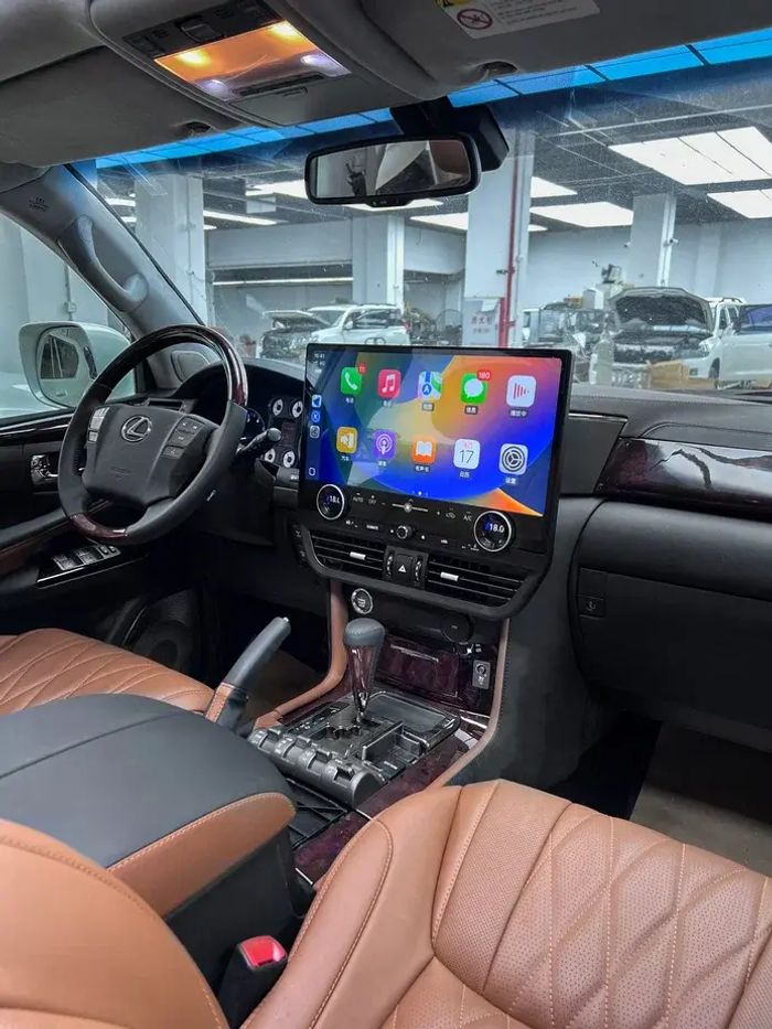 Магнитола для Lexus LX570 2007-2015 - Kuberg ZF-3037-GE на Android 13, 8Гб+128Гб, CarPlay, 4G SIM-слот