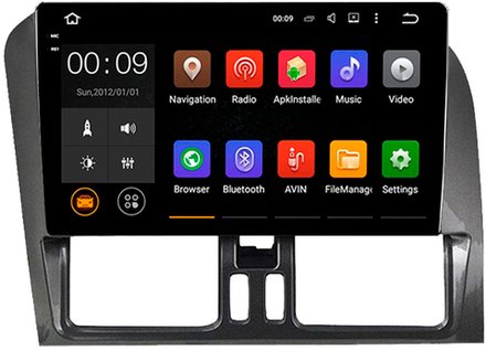 Магнитола для Volvo XC60 2014-2017 - AIROC 2K RX-3803 Android 13, QLed+2K,  ТОП процессор, 8/128, CarPlay, SIM-слот