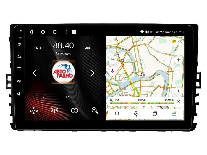 Магнитола для Volkswagen Transporter T6 2019-2022 - Vaycar VA81U-9011 на Android 13, 8-ядер, 4G SIM-слот