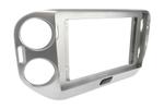 Комплект рамки с разъёмами 10"+can VW Tiguan 2007-2017 (любая аварийка) серебро
