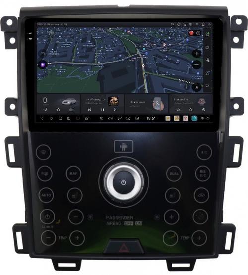 Магнитола для Ford Edge 2010-2015 - Kuberg SF-9065-C QLed+2K, Android 13, UIS7870 (DUDU7), CarPlay, SIM-слот