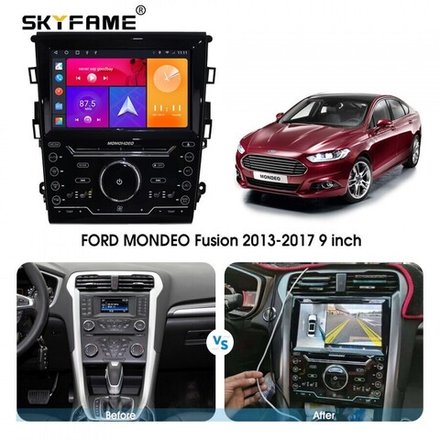 Магнитола для Ford Mondeo 5 2015-2018 - Kuberg SF-9205 Android 10, 8-ядер, Carplay, 4G SIM-слот