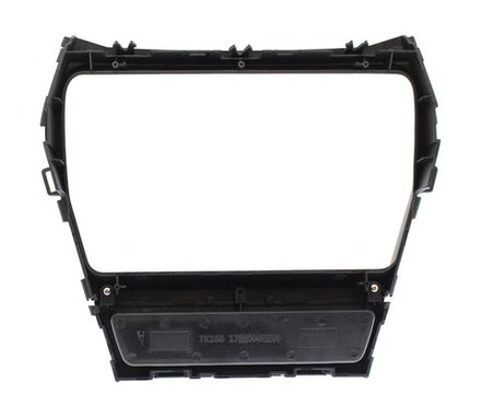 Комплект рамки с разъёмами 9"+CAN Hyundai Santa Fe 3 2012-2018 климат на ШГУ, поддержка усилителя и 360