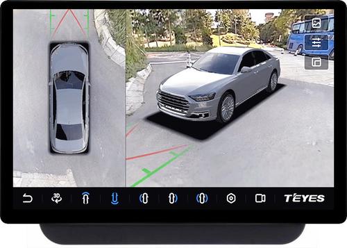 Магнитола для Hyundai H1, Grand Starex, 2018-2022 (ШГУ цветной) - Teyes CC3-2K-360 монитор 13" 2K QLED на Android 10, 6Гб+128Гб, CarPlay, 4G SIM-слот, 4 камеры в комплекте