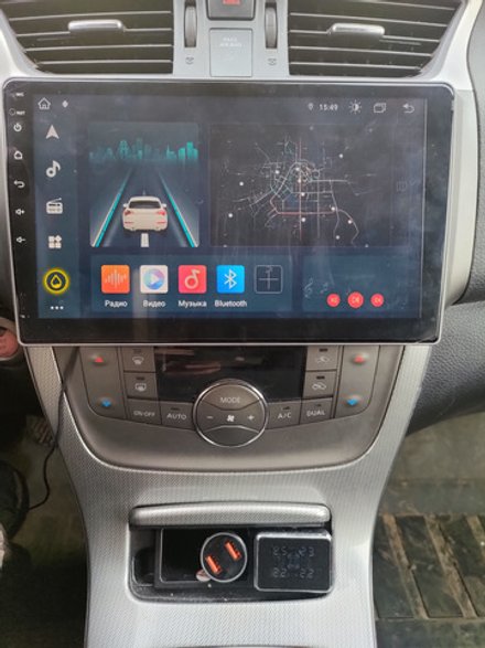 Магнитола для Nissan Sentra/Sylphy B17 2012-2023, Tiida 2015 - Teyes CC2 PLUS Android 10, ТОП процессор, 4-64, SIM-слот