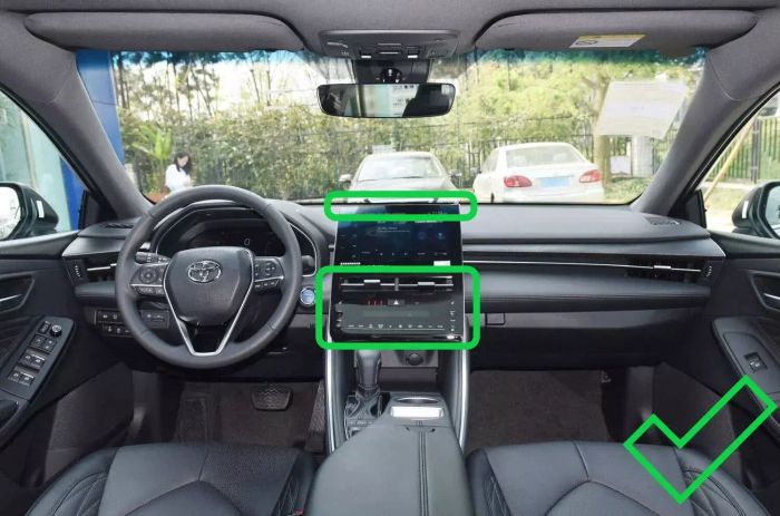 Магнитола для Toyota Avalon 2018-2022 - Parafar PF606LUX1RN2K на Android 13, QLED+2K, ТОП процессор, 4Гб+32Гб, CarPlay, 4G SIM-слот