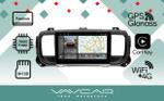 Магнитола для Citroen SpaceTourer 2016-2022 - Vaycar VA14-0555-2K на Android 13, 8-ядер, 2K QLED, ТОП процессор, CarPlay,4G SIM-слот