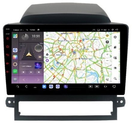 Магнитола для Chevrolet Captiva 2006-2011 - Kuberg OL-9290 QLed, Android 13, TS20, CarPlay, SIM-слот