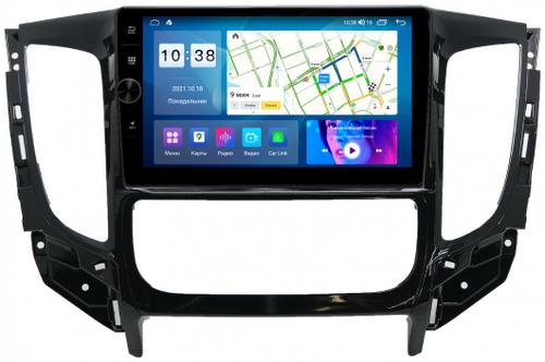 Магнитола для Mitsubishi L200 5 2015-2019 (климат), Pajero Sport 3 2016-2023 (МКПП), FIAT Fullback - Parafar PF168LUX2FHDAV на Android 13, 8-ядер, 2Гб+32Гб, CarPlay, 4G SIM-слот