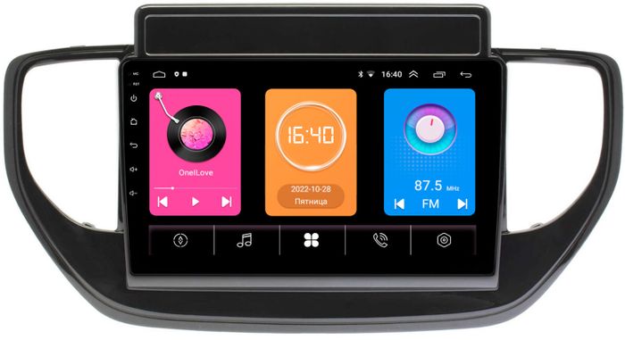 Магнитола для Hyundai Solaris 2 2020-2022 (штатная навигация) - GT9-TK957 на Android 10