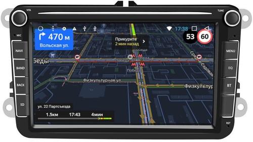 Магнитола для Volkswagen T5, T6, Tiguan, Passat, Polo, Jetta, Amarok, Golf и др., Skoda Fabia, Rapid -  GT370 на Android 9 и 2Гб-16Гб
